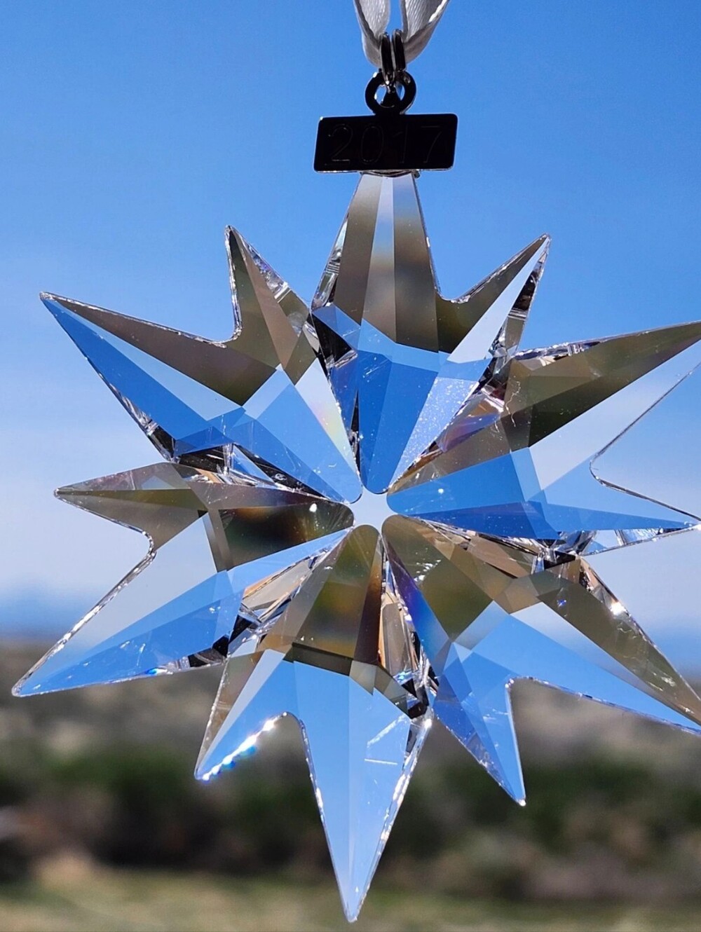 Swarovski Christmas Ornament Annual Edition 2017 Clear Crystal 5257589